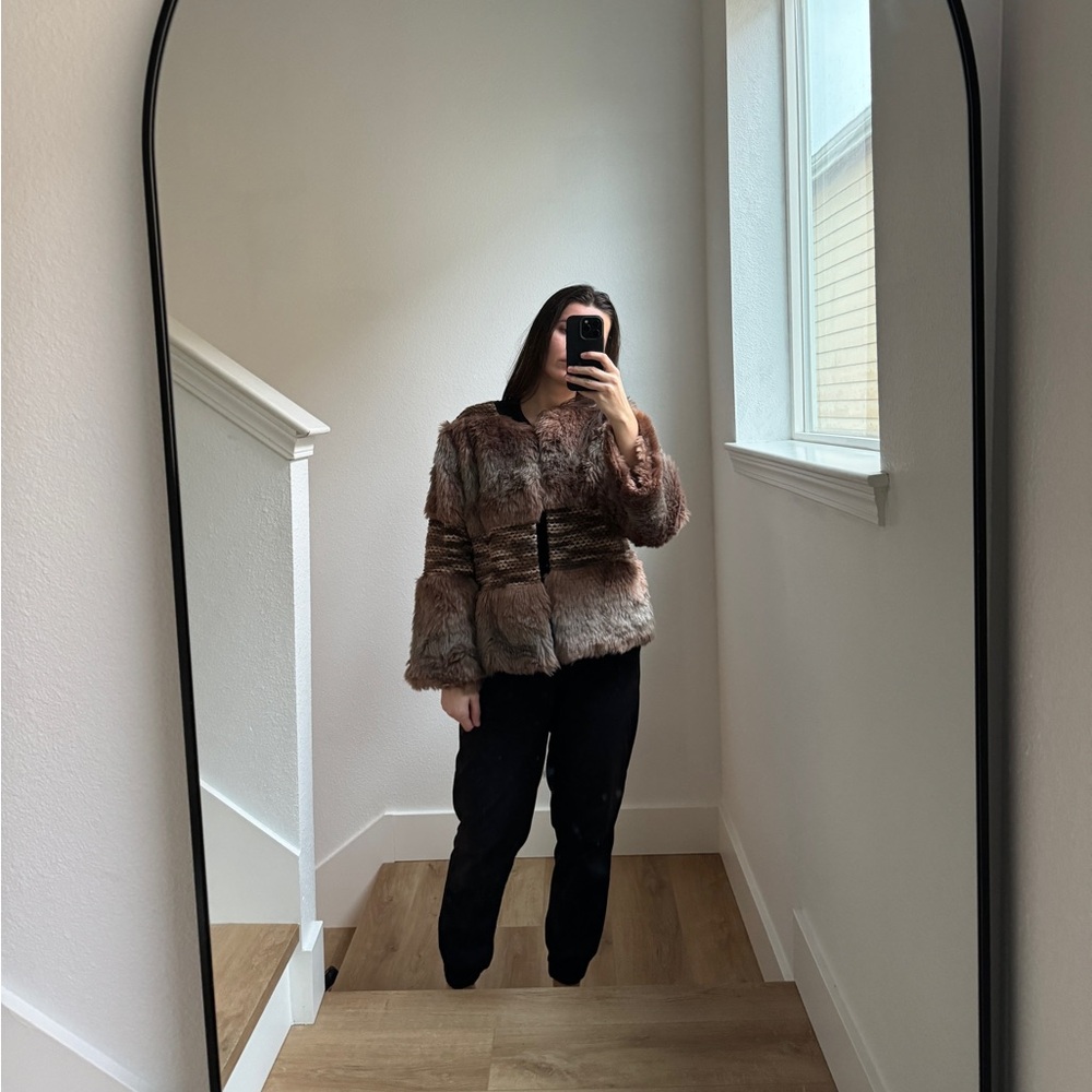 LOLA made in Italy (vintage) fur coat.